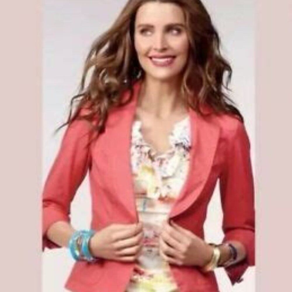 Cabi 878 Toss on Geranium Jacket